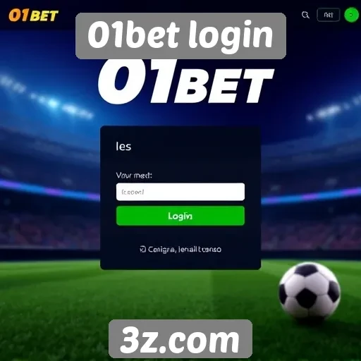 Avaliação da interface do site 01bet